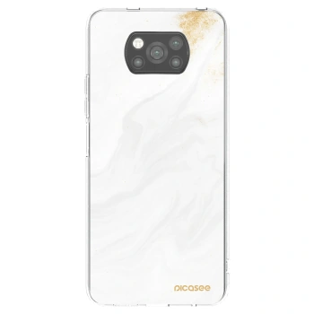 Picasee husă neagră din silicon pentru Xiaomi Poco X3 Pro - White
