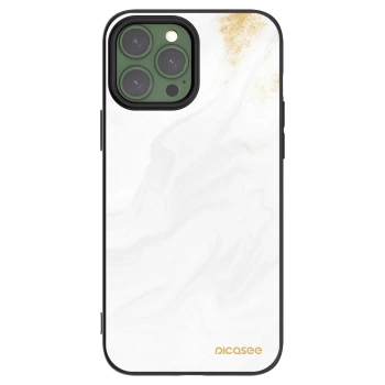 Picasee husă neagră din silicon pentru Apple iPhone 13 Pro Max - White