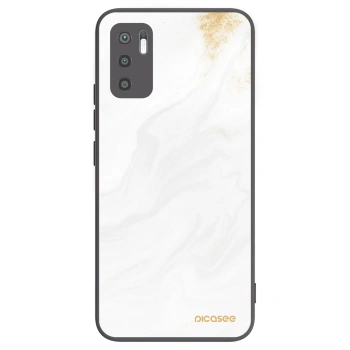 Picasee husă neagră din silicon pentru Xiaomi Redmi Note 10 5G - White