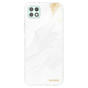 Picasee husă transparentă din silicon pentru Samsung Galaxy A22 A226B 5G - White