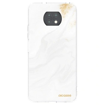 Picasee husă transparentă din silicon pentru Xiaomi Redmi Note 9T - White