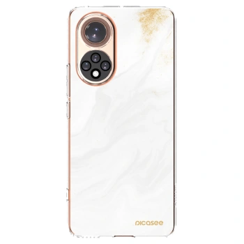 Picasee husă transparentă din silicon pentru Honor 50 5G - White