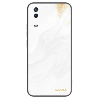 Picasee husă neagră din silicon pentru Vivo Y11s - White