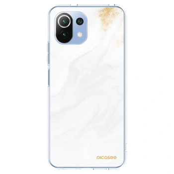 Picasee husă transparentă din silicon pentru Xiaomi 11 Lite 5G NE - White