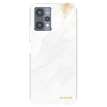 Picasee husă transparentă din silicon pentru Realme 9 Pro 5G - White
