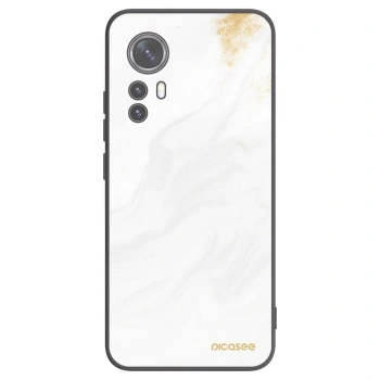 Picasee husă neagră din silicon pentru Xiaomi 12 - White