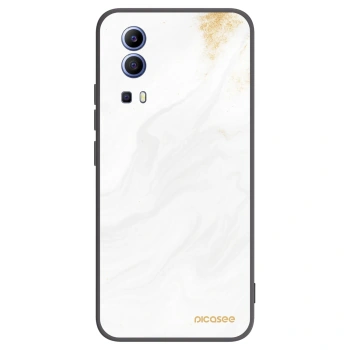 Picasee husă neagră din silicon pentru Vivo Y52 5G - White