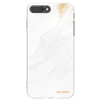Picasee husă transparentă din silicon pentru Apple iPhone 8 Plus - White