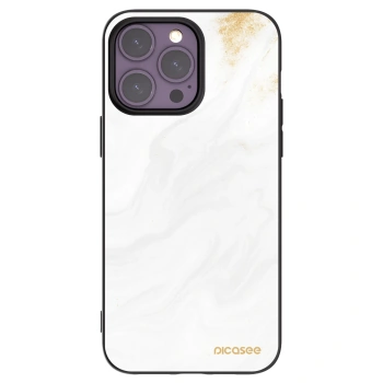 Picasee husă neagră din silicon pentru Apple iPhone 14 Pro Max - White