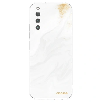 Picasee husă transparentă din silicon pentru Sony Xperia 10 IV 5G - White
