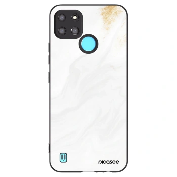 Picasee husă neagră din silicon pentru Realme C21Y - White