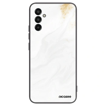 Picasee husă neagră din silicon pentru Samsung Galaxy M13 M135F - White