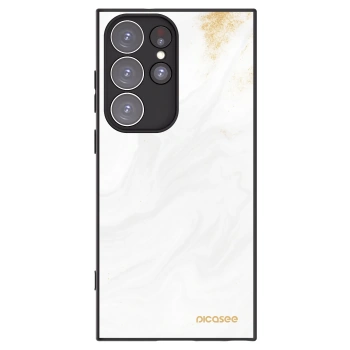 Picasee husă neagră din silicon pentru Samsung Galaxy S23 Ultra 5G - White