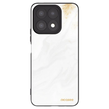 Picasee husă neagră din silicon pentru Honor X8a - White