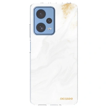 Picasee husă transparentă din silicon pentru Xiaomi Redmi Note 12 Pro 5G - White