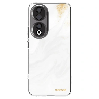 Picasee husă transparentă din silicon pentru Honor 90 5G - White