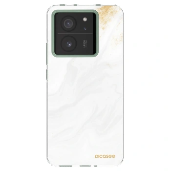 Picasee husă transparentă din silicon pentru Xiaomi 13T - White