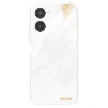 Picasee husă transparentă din silicon pentru Realme 10 4G - White