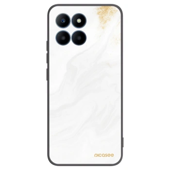 Picasee husă neagră din silicon pentru Honor 70 Lite - White