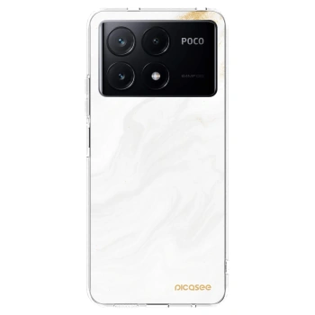 Picasee husă transparentă din silicon pentru Xiaomi Poco X6 Pro - White