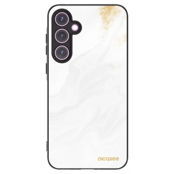 Picasee husă neagră din silicon pentru Samsung Galaxy A35 5G A356B - White