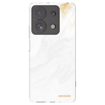Picasee husă transparentă din silicon pentru Xiaomi Redmi Note 13 Pro 4G - White