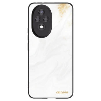 Picasee husă neagră din silicon pentru Honor 200 5G - White