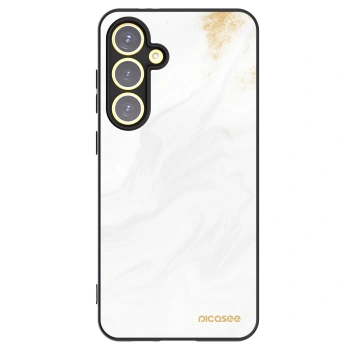 Picasee husă neagră din silicon pentru Samsung Galaxy S24 FE S721B - White
