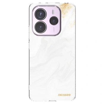 Picasee husă transparentă din silicon pentru Xiaomi Redmi Note 14 5G - White