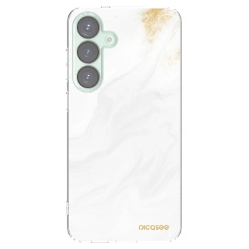 Picasee husă transparentă din silicon pentru Samsung Galaxy S25+ 5G - White