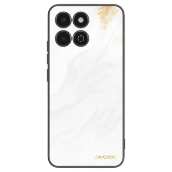 Picasee husă neagră din silicon pentru Honor 200 Smart 5G - White