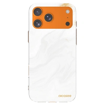Picasee husă transparentă din silicon pentru Apple iPhone 17 Pro Max - White