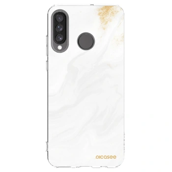 Picasee husă transparentă din silicon pentru Huawei P30 Lite - White