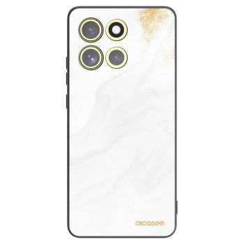 Picasee husă neagră din silicon pentru Motorola Moto G86 Power 5G - White