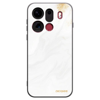 Picasee husă neagră din silicon pentru OPPO Find X9 Pro - White
