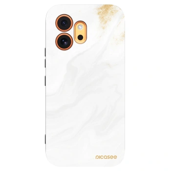 Picasee husă neagră din silicon pentru Honor 600 - White