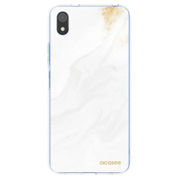 Picasee husă transparentă din silicon pentru Xiaomi Redmi 7A - White