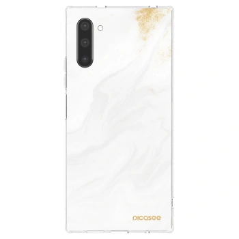 Picasee husă transparentă din silicon pentru Samsung Galaxy Note 10 N970F - White