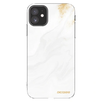 Picasee husă transparentă din silicon pentru Apple iPhone 11 - White