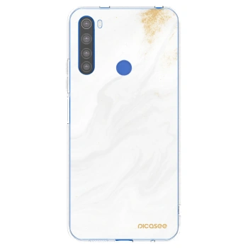 Picasee husă transparentă din silicon pentru Xiaomi Redmi Note 8T - White