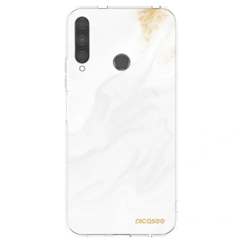 Picasee husă transparentă din silicon pentru Huawei P40 Lite E - White
