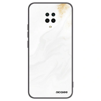 Picasee husă neagră din silicon pentru Xiaomi Redmi Note 9S - White