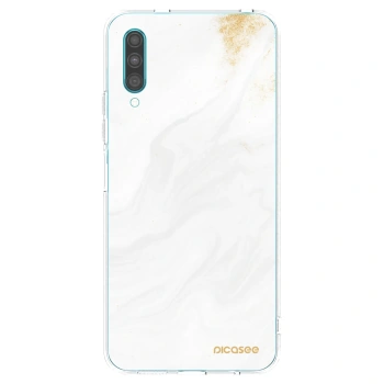 Picasee husă transparentă din silicon pentru Samsung Galaxy A30s A307F - White