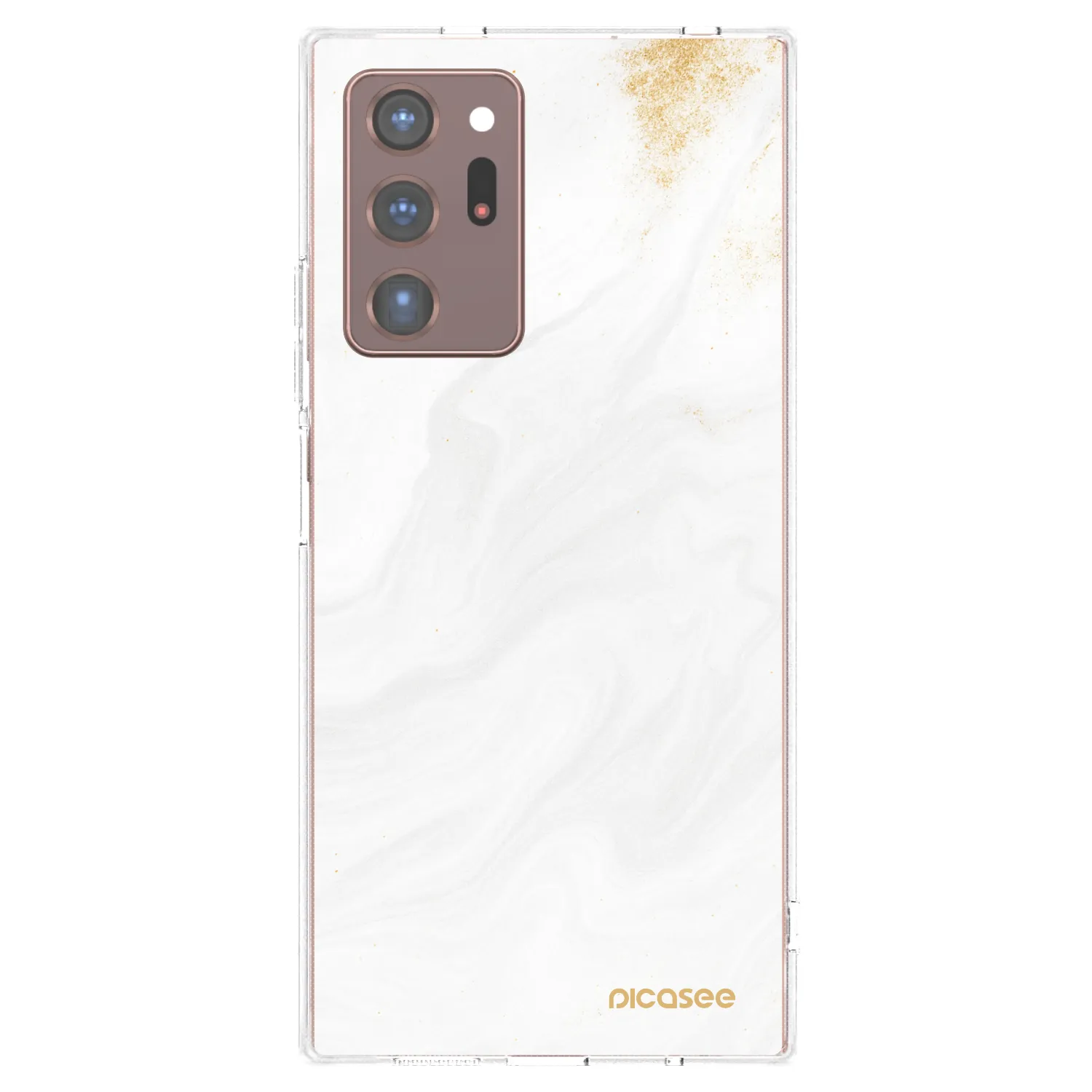 Picasee husă transparentă din silicon pentru Samsung Galaxy Note 20 Ultra - White