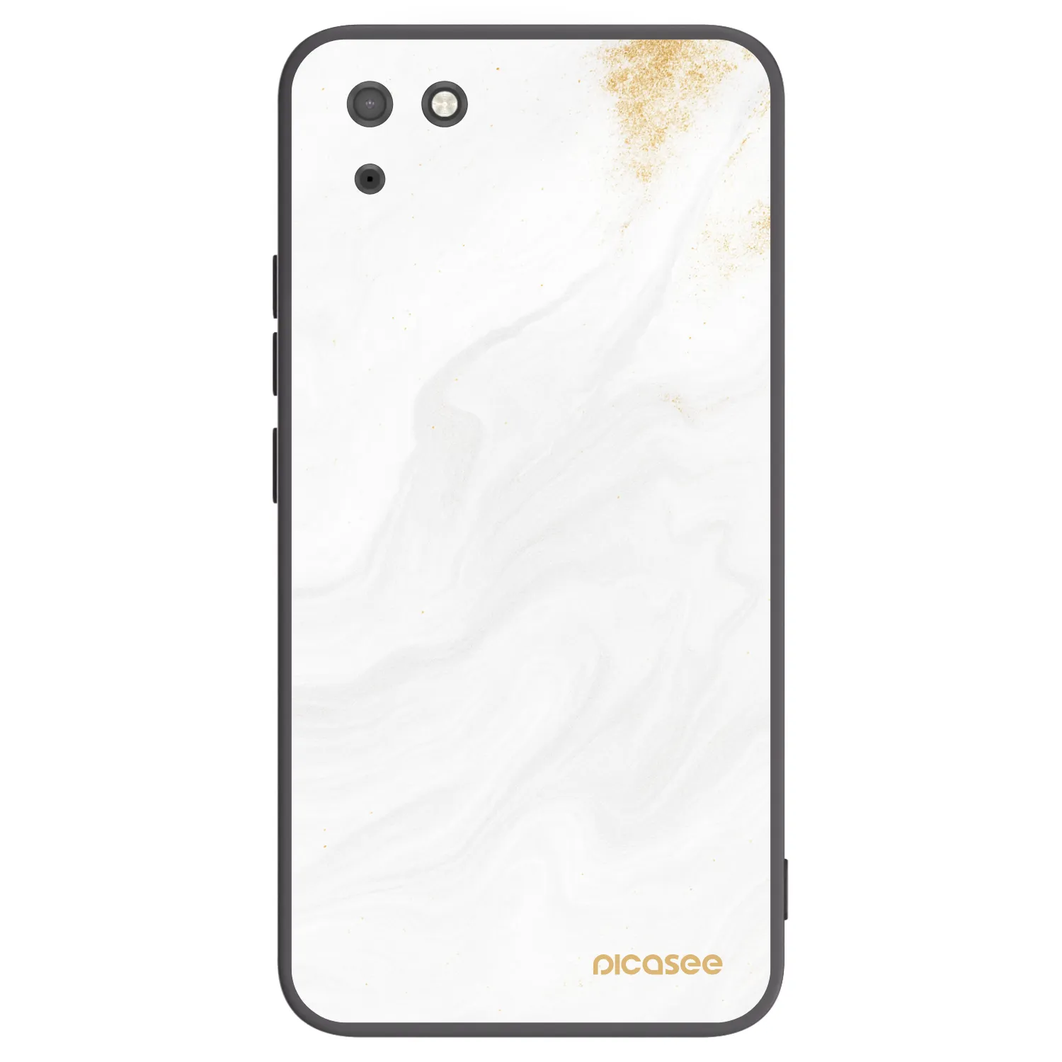 Picasee husă neagră din silicon pentru Huawei Y5P - White