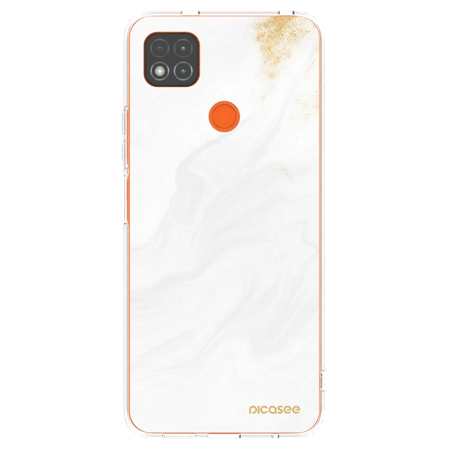 Picasee husă transparentă din silicon pentru Xiaomi Redmi 9C - White
