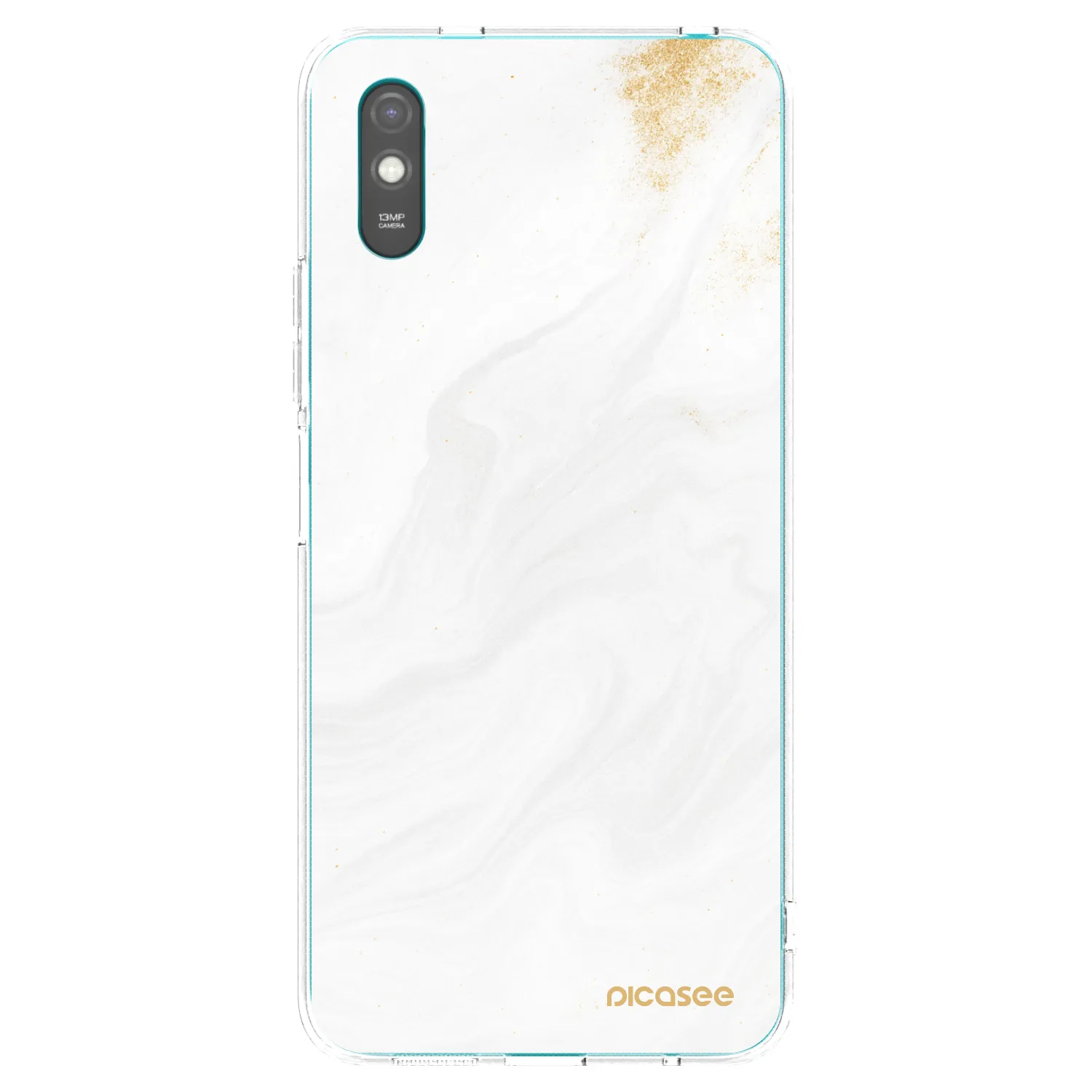 Picasee husă transparentă din silicon pentru Xiaomi Redmi 9A - White