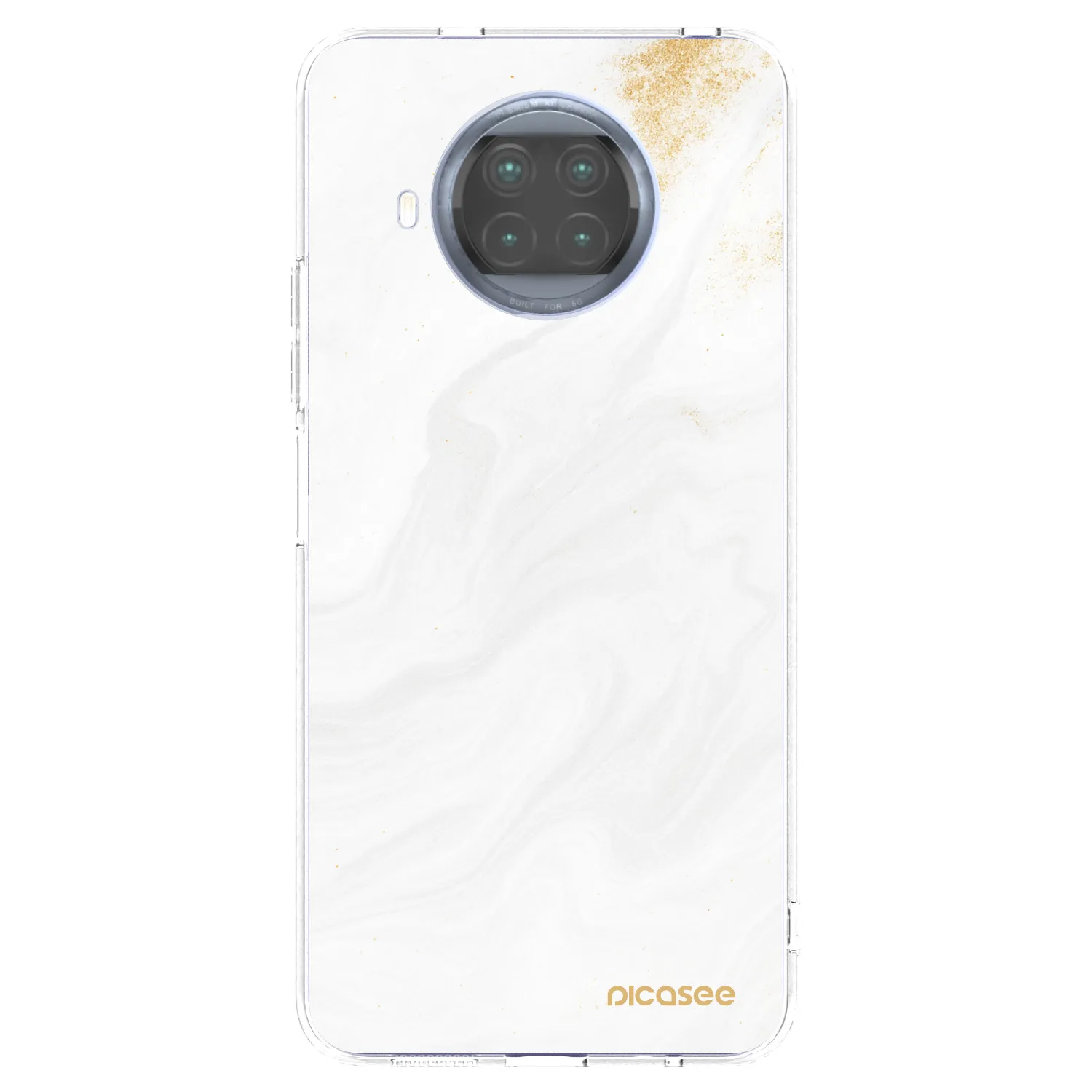 Picasee husă transparentă din silicon pentru Xiaomi Mi 10T Lite - White