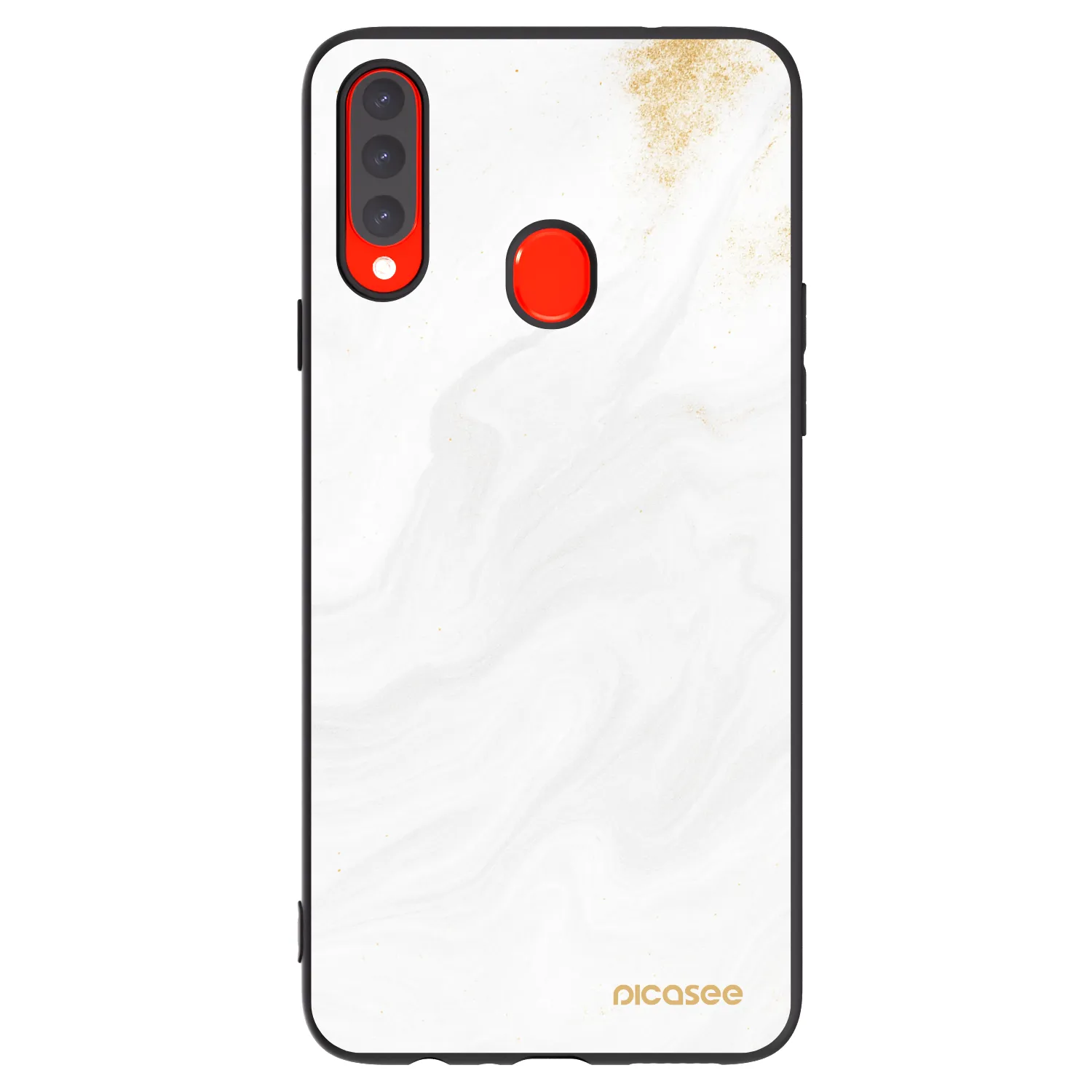 Picasee husă neagră din silicon pentru Samsung Galaxy A20s - White