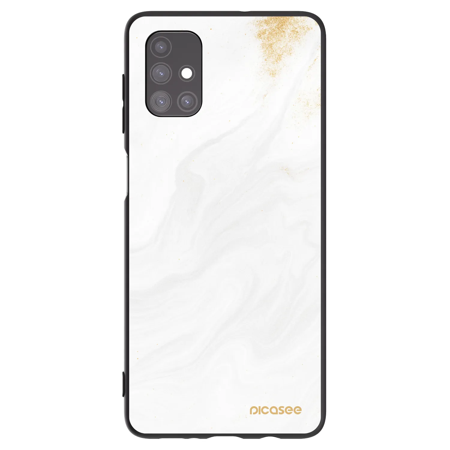 Picasee husă neagră din silicon pentru Samsung Galaxy M51 M515F - White